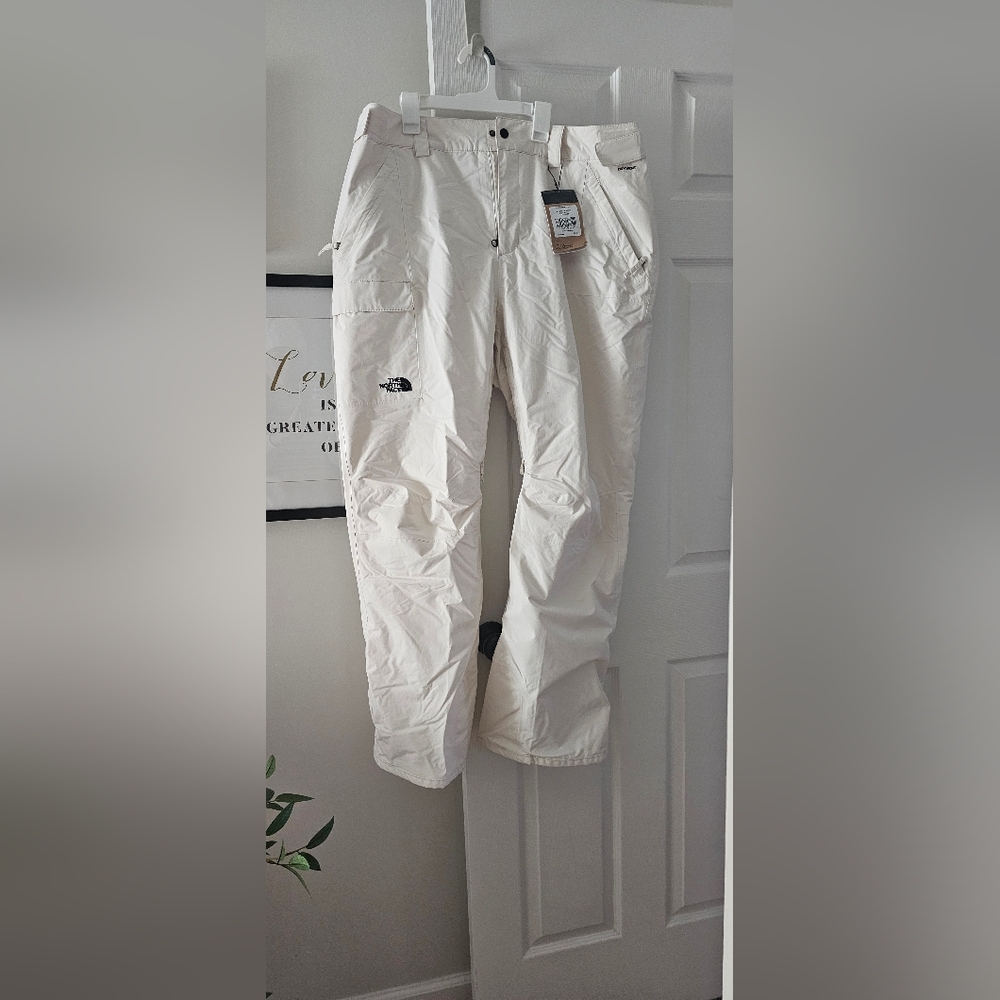 The North Face White Straight Leg Pants